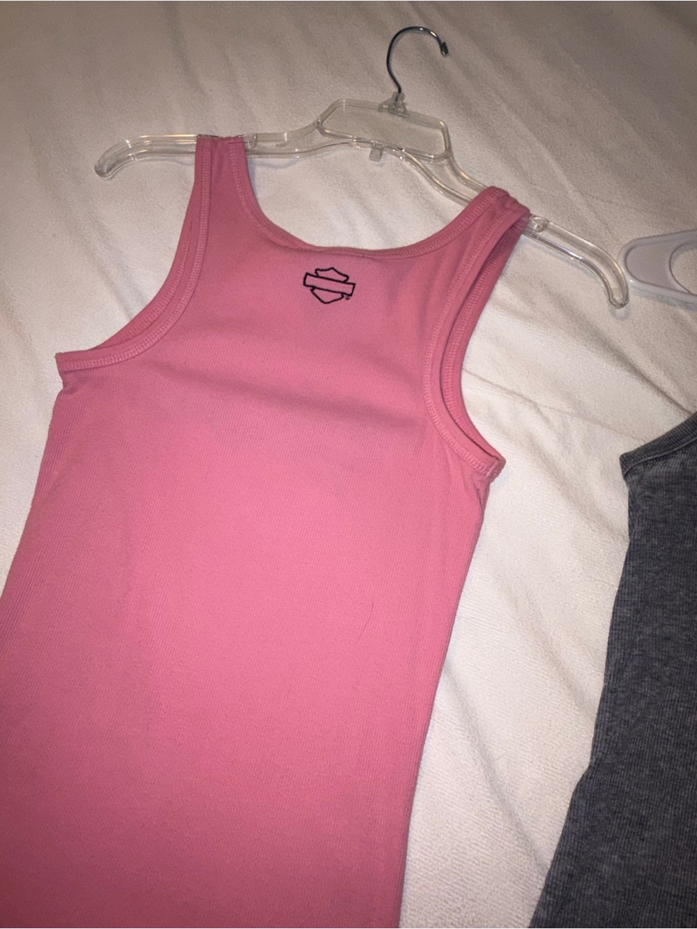 Harley-Davidson Women's Pink & Gray Tank Tops bundle - Picture 6 of 6